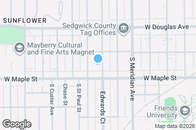 Map image of the property - 229 S Edwards Ave