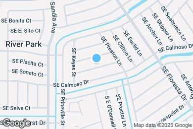 Map image of the property - 343 SE Yardley Terrace