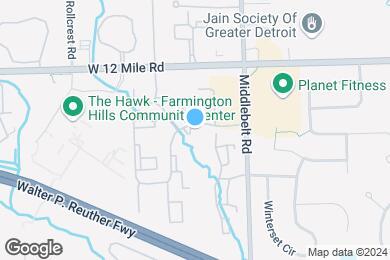 Map image of the property - Retreat at Farmington