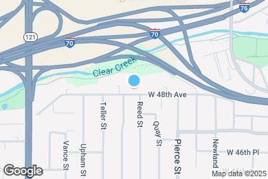 Map image of the property - 7001 W 48th Ave