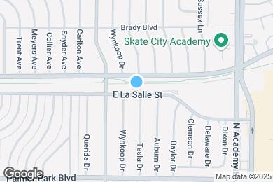 Map image of the property - 3514 E La Salle St