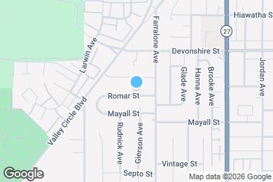 Map image of the property - 22231 Romar St