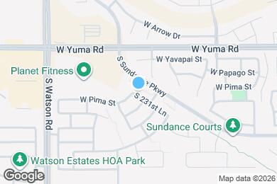 Map image of the property - 1447 S 231st Ln