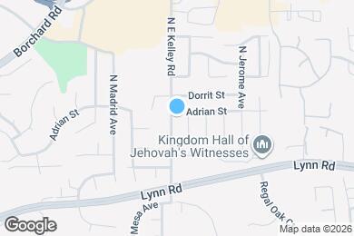 Map image of the property - 1930 Adrian St