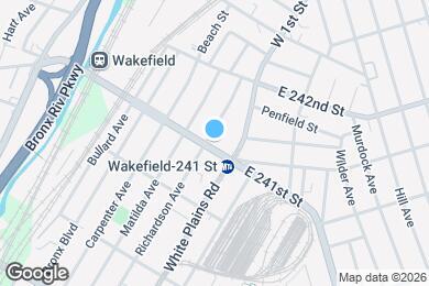 Map image of the property - 679 E 241st St