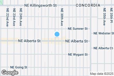 Map image of the property - 5016 NE 29th Ave