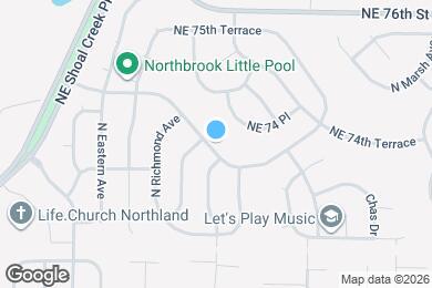 Map image of the property - 7708 NE 74th Terrace