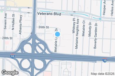 Map image of the property - 2521 Metairie Lawn Dr