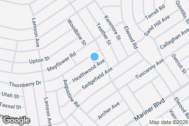 Map image of the property - 11171 Heathwood Ave