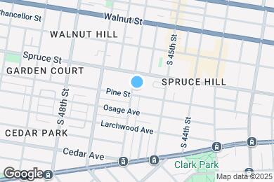 Map image of the property - 327 S 46th St