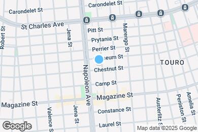 Map image of the property - 1108 General Pershing St