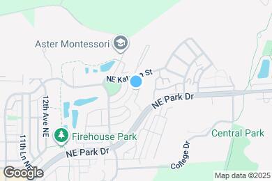 Map image of the property - 1601 NE Katsura St