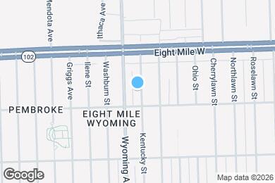 Map image of the property - 20445 Kentucky St