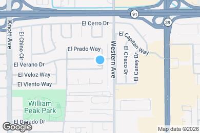 Map image of the property - 7437 El Tomaso Way