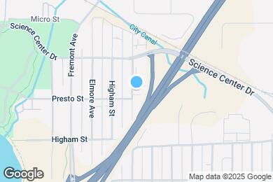 Map image of the property - 1430 Jefferson Ave