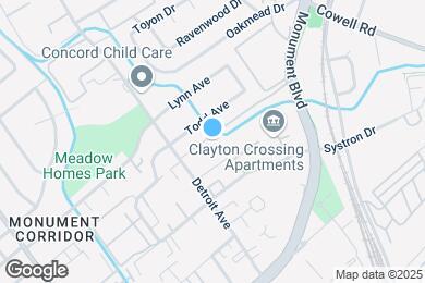 Map image of the property - 1260 Detroit Ave