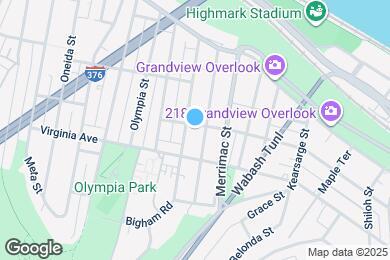 Map image of the property - 301 Bigham St