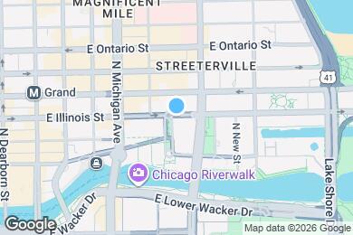 Map image of the property - 225 E Illinois St