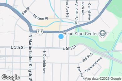 Map image of the property - 525 N Graham Ave