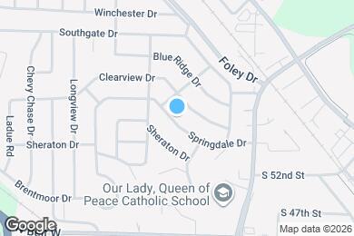 Map image of the property - 213 Springdale Dr