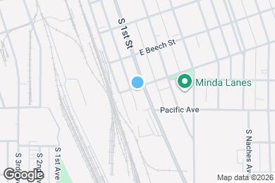 Map image of the property - 702 S 1st Ave