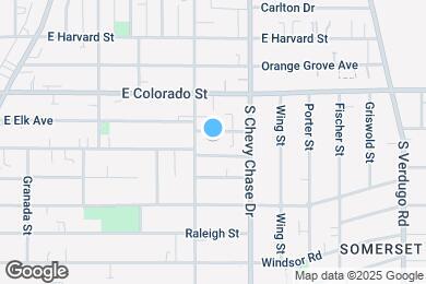 Map image of the property - 1116 E Elk Ave