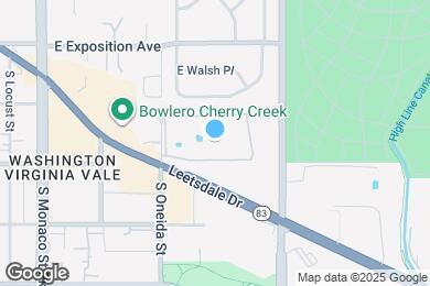 Map image of the property - Meridian at Cherry Creek