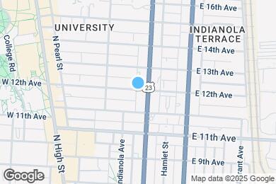 Map image of the property - 195 E 12th Ave