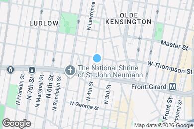 Map image of the property - The Firehouse Apartments