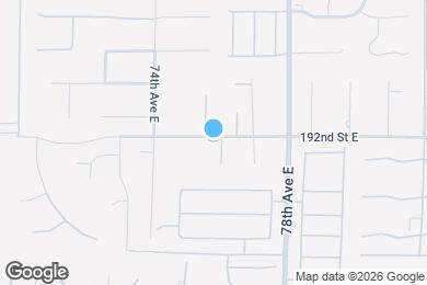 Map image of the property - 19202 76th Ave E