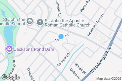 Map image of the property - 1101 Forest Dr