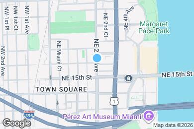 Map image of the property - 1850 N Bayshore Dr
