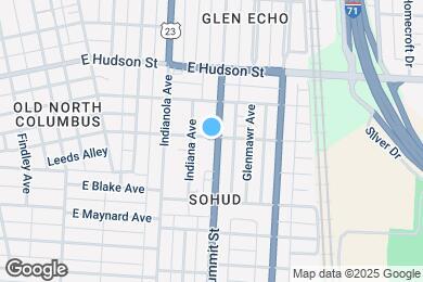 Map image of the property - 2417 Summit St