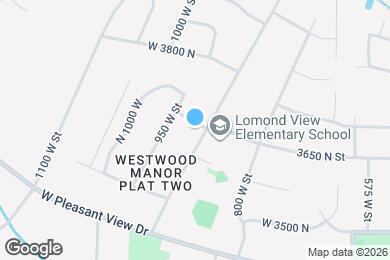 Map image of the property - 3649 N 900 W