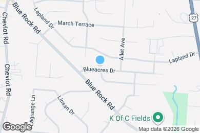 Map image of the property - 3302 Blueacres Dr