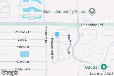 Map image of the property - 2262 Blackwood Dr