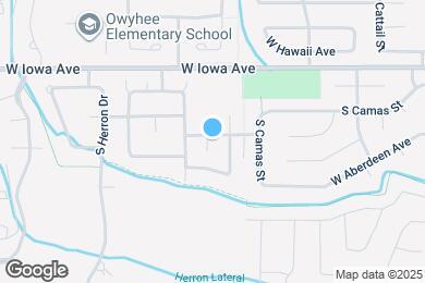 Map image of the property - 1925 W Odessa Ave