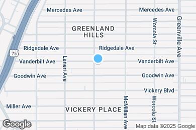 Map image of the property - 5406 Vanderbilt Ave