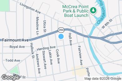Map image of the property - 30 Catlin Ave