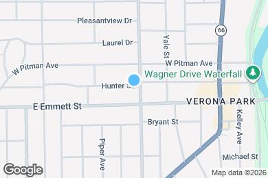 Map image of the property - 169 East Ave N