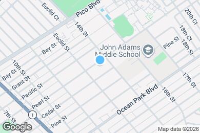 Map image of the property - 1332 Pearl St
