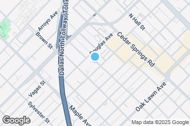 Map image of the property - 4213 Congress Ave