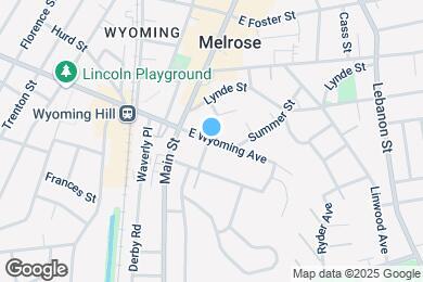 Map image of the property - 32 E Wyoming Ave