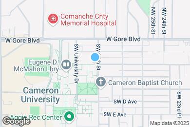 Map image of the property - 2711 SW G Ave