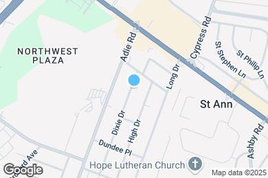 Map image of the property - 3740 Dixie Dr