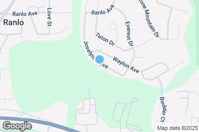 Map image of the property - 845 Joselynn Drive