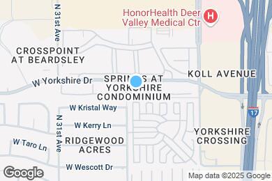 Map image of the property - 2929 W Yorkshire Dr