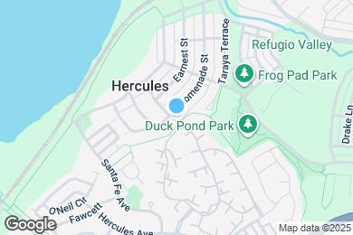 Map image of the property - 1105 Promenade St