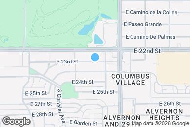 Map image of the property - 3744 E 23rd St