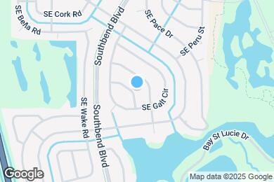 Map image of the property - 3113 SE Mall Terrace